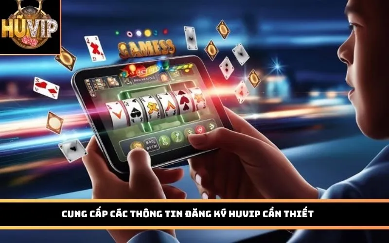 Cung cấp các thông tin đăng ký HUVIP cần thiết